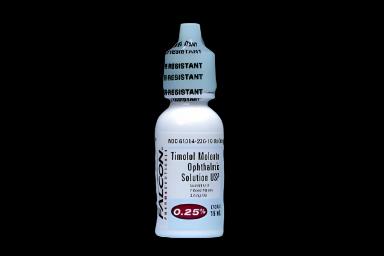 Timolol Maleate 0.25% Solution Dropper Bottle 15 mL