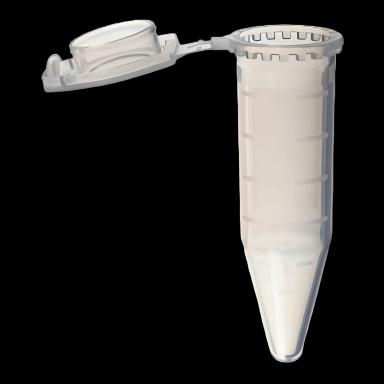 ClikLok™ 5 mL Microcentrifuge Tube with Hinged Snap Cap, Polypropylene - T330-76N