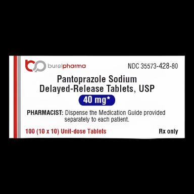 Pantoprazole Sodium 40 mg Tablet by Prasco Laboratories - Proton-Pump Inhibitor for Acid Reflux Relief