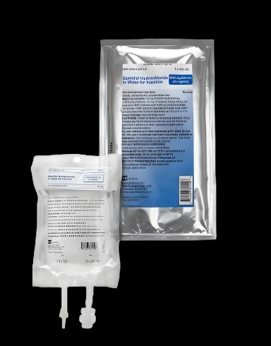Esmolol HCl 2.5g/250mL IV Solution in Flexible Bag - WG Critical Care
