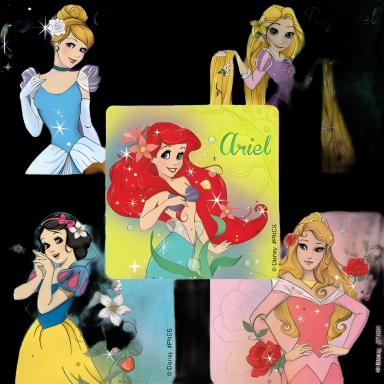 Disney® 100 per Pack Princess Sticker 2-1/2 Inch