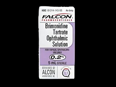 Brimonidine Tartrate 0.2% Solution Dropper Bottle 5 mL - 61314014305