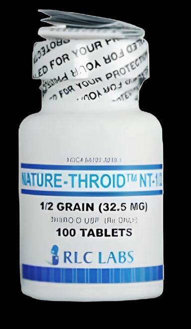 Nature-Throid® Thyroid, Porcine 32.5 mg Tablet Bottle 100 Tablets