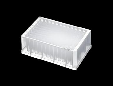 Eppendorf Protein LoBind® 96-Well Microplate, 1,000 µL Deepwell, White Frame/Clear Wells, NonSterile
