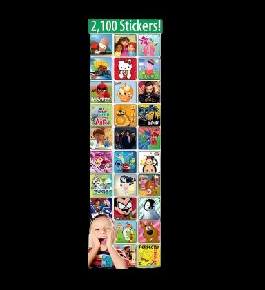 Kids Love Stickers® 75 per Pack Character Licensed Sticker