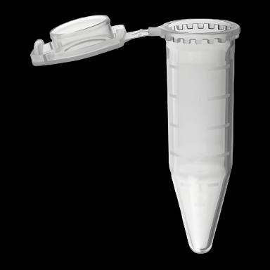 ClikLok™ 5 mL Microcentrifuge Tubes with Hinged Snap Cap - RNase/DNase Free