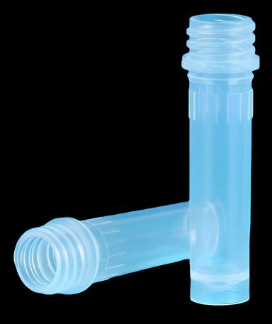 Globe Scientific 2 mL Polypropylene Microcentrifuge Tube Without Cap - 111742
