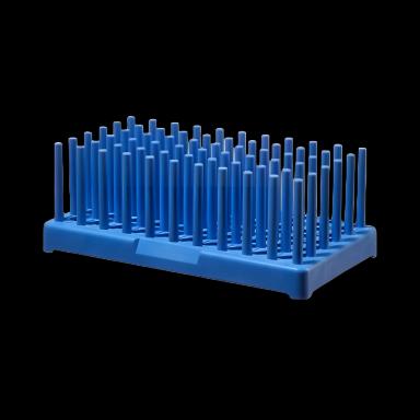 Nalgene™ Polypropylene Test Tube Peg Rack 50 Place 14-17mm - Thermo Scientific