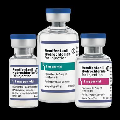 Remifentanil HCl 5 mg Injection Preservative-Free - Single-Dose Vial