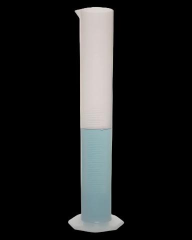 Polypropylene Graduated Cylinder 500mL with Octagonal Base - Laboratory Measuring Tool
