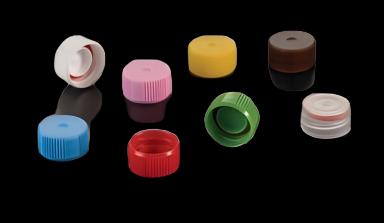 T340 Series Green Polyethylene Lip Seal Tube Closure for Micrewtube Microcentrifuge Tubes, Non-Sterile