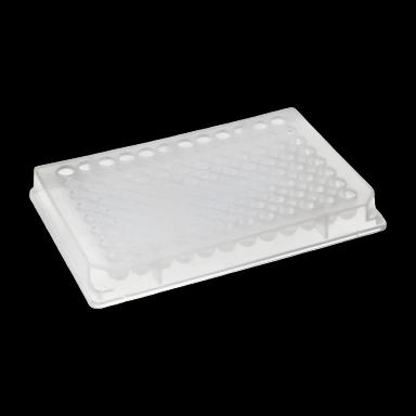 96-Well Microplate Corning® V Shaped Bottom 75 to 200 µL Clear Sterile