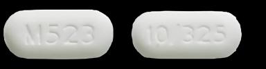 Oxycodone HCl / Acetaminophen 10 mg - 325 mg Tablet Blister Pack 100 Tablets CII